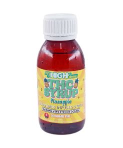 Buy Sky High Syrup - Pineapple 3000mg THC at Kush Station Online Shop