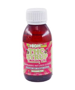 Buy Sky High Syrup - Strawberry Kiwi 3000mg THC at Kush Station Online Shop