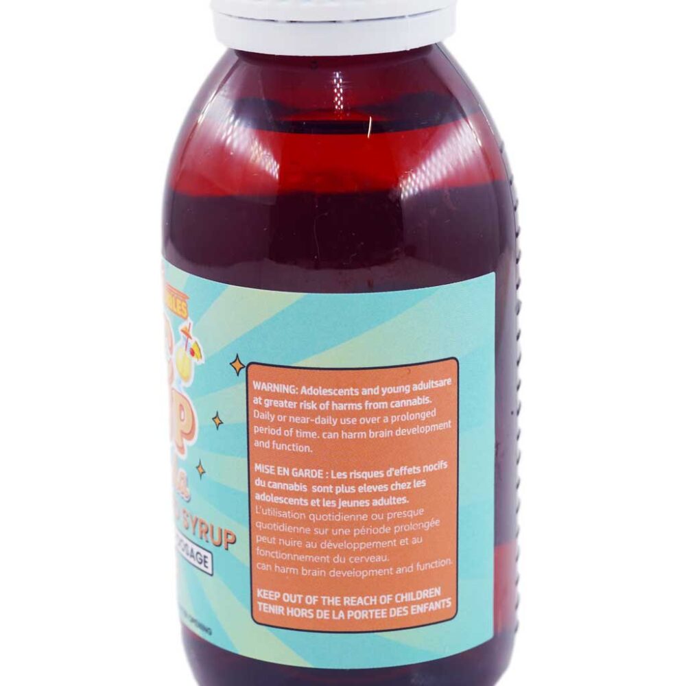 Buy Sky High Syrup - Pina Colada 1000mg THC at Kush Station Online Shop