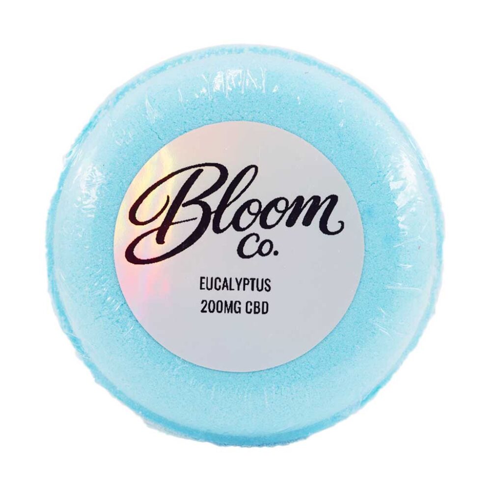 Buy Bloom Co. - Eucalyptus Bathbomb - 200MG CBD at Kush Station Online Shop