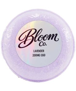 Buy Bloom Co. - Lavender Bathbomb - 200MG CBD at Kush Station Online Shop