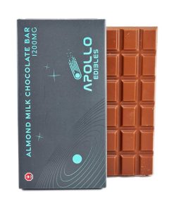 Buy Apollo Edible Chocolates - Almond Milk Chocolate - 1200MG THC at Kush Station Online Shop