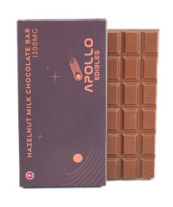 Buy Apollo Edible Chocolates - Hazelnut Milk Chocolate - 1200MG THC at Kush Station Online Shop
