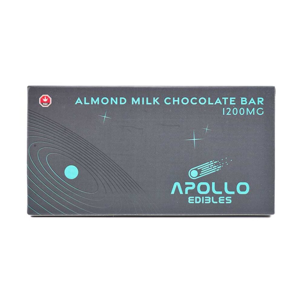 Buy Apollo Edible Chocolates - Almond Milk Chocolate - 1200MG THC at Kush Station Online Shop