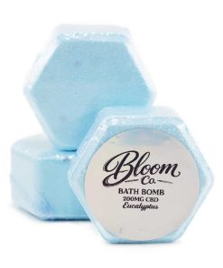 Buy Bloom Co. - Eucalyptus Bathbomb - 200MG CBD at Kush Station Online Shop