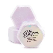 Buy Bloom Co. - Grapefruit Pink Bathbomb - 200MG CBD at Kush Station Online Shop