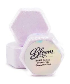 Buy Bloom Co. - Grapefruit Pink Bathbomb - 200MG CBD at Kush Station Online Shop