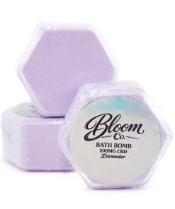 Buy Bloom Co. - Lavender Bathbomb - 200MG CBD at Kush Station Online Shop
