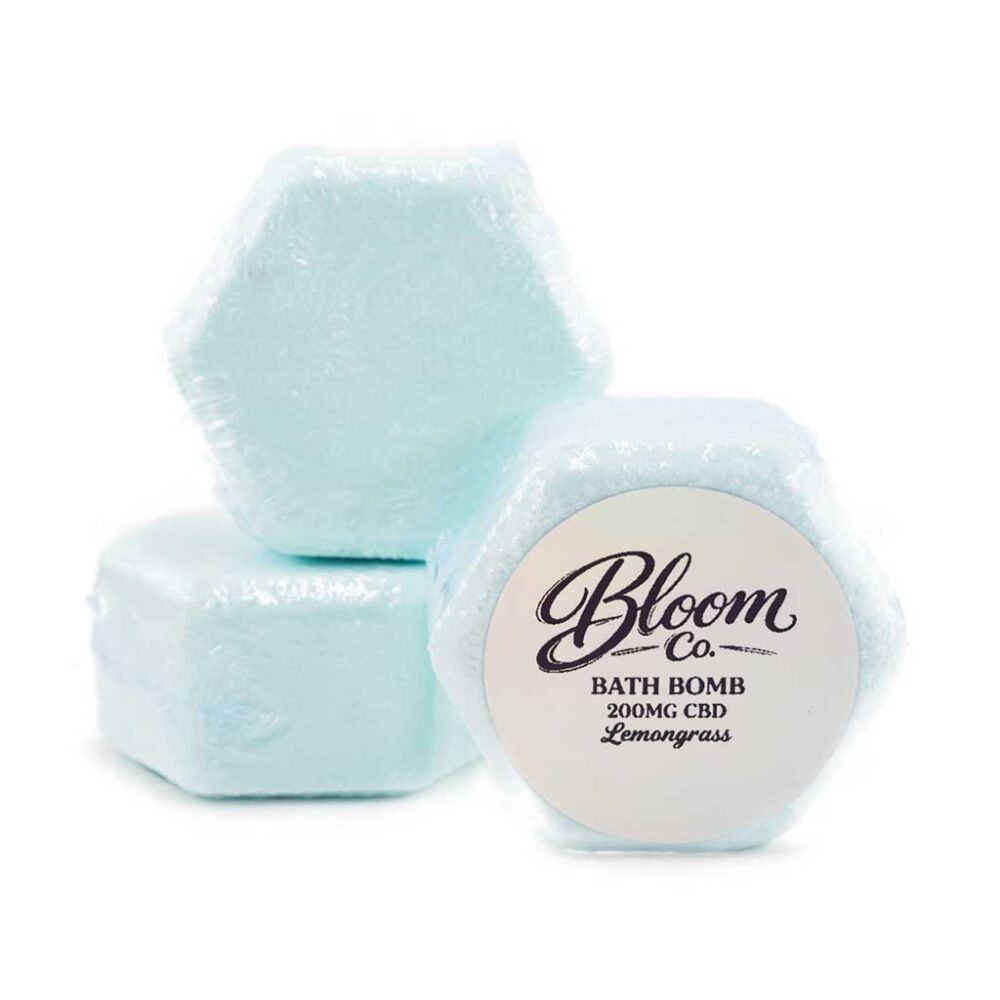 Buy Bloom Co. - Lemongrass Bathbomb - 200MG CBD at Kush Station Online Shop