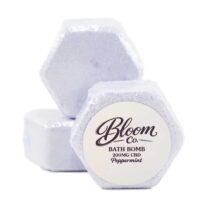 Buy Bloom Co. - Peppermint Bathbomb - 200MG CBD at Kush Station Online Shop