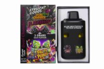 Buy Straight Goods - Dual Chamber Vape - Blackberry + Fruity Pebbles OG (3 Grams + 3 Grams) at Kush Station Online Shop