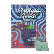 Straight Goods Edibles – Blue Raspberry (300mg THC)