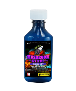 Buy Higher Fire Extracts – Mushroom Syrup – Blueberry 3000mg Psilocybin At Kush Station Online Shop
