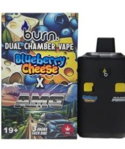 Burn Extracts - Dual Chamber Disposable Vape - Blueberry Cheese + AMG (3+3 Gram)
