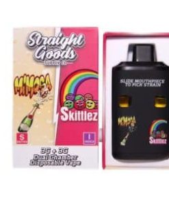 Straight Goods - Dual Chamber Vape - Mimosa + Skittlez (3 Grams + 3 Grams)