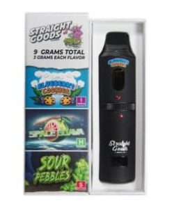 Straight Goods - Triple Chamber Vape - Blueberry Cookies + Space Guava + Sour Pebbles (3 Grams + 3 Grams + 3 Gram) - Image 6