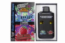 Buy Straight Goods - Dual Chamber Vape - Blujito + Sour Patch Strawberry (3 Grams + 3 Grams) at Kush Station Online Shop