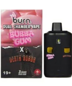 Burn Extracts - Dual Chamber Disposable Vape - Bubba Gum + Death Bubba (3+3 Gram)