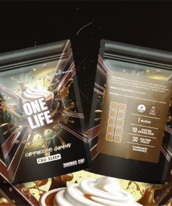 One Life Edibles - Cappuccino Gummy - 300mg CBD + 100mg Melatonin