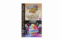 Buy Straight Goods - Dual Chamber Vape - Caramel Cream + Italian Ice (3 Grams + 3 Grams) at Kush Station Online Shop