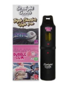 Straight Goods - Triple Chamber Vape - Death Star + Bubble Gum + Wedding Cake (3 Grams + 3 Grams + 3 Gram) - Image 4