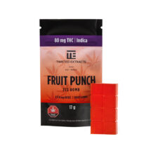 Buy Twisted Extracts Fruit Punch ZZZ Bomb 80mg THC at Kush Station Online Shop