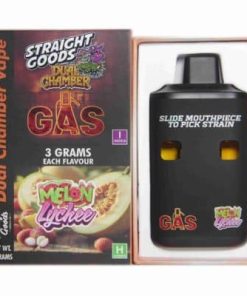 Buy Straight Goods - Dual Chamber Vape - Gas + Melon Lychee (3 Grams + 3 Grams) at Kush Station Online Shop