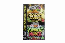 Buy Straight Goods - Dual Chamber Vape - Golden Tangie V2 + Permanent Marker (3 Grams + 3 Grams) at Kush Station Online Shop