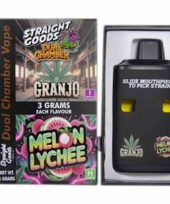 Buy Straight Goods - Dual Chamber Vape - Granjo + Melon Lychee (3 Grams + 3 Grams) at Kush Station Online Shop
