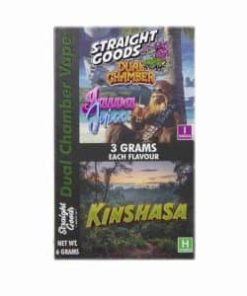 Buy Straight Goods - Dual Chamber Vape - Jawa Juice + Kinsasha (3 Grams + 3 Grams) at Kush Station Online Shop