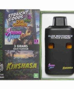Buy Straight Goods - Dual Chamber Vape - Jawa Juice + Kinsasha (3 Grams + 3 Grams) at Kush Station Online Shop