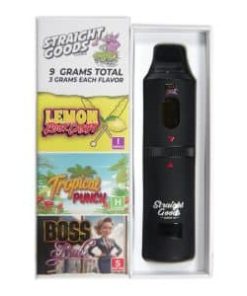 Straight Goods - Triple Chamber Vape - Lemon Rock Candy + Tropical Punch + Boss Babe (3 Grams + 3 Grams + 3 Gram) - Image 6