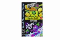 Buy Straight Goods - Dual Chamber Vape - Lemon Twist + Grape Ice (3 Grams + 3 Grams) at Kush Station Online Shop