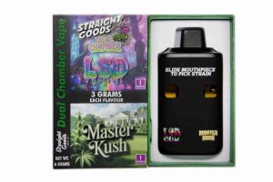 Buy Straight Goods - Dual Chamber Disposable Vape - LSD + Master Kush (3+3 Gram) at Kush Station Online Shop