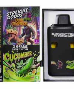 Buy Straight Goods - Dual Chamber Vape - Mendo + Cucumber (3 Grams + 3 Grams) at Kush Station Online Shop
