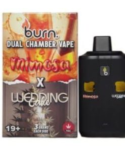 Burn Extracts - Dual Chamber Disposable Vape - Mimosa + Wedding Cake (3+3 Gram)