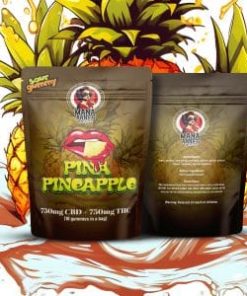 Mama Anne's Edibles - Pina-Pineapple Gummy - 1:1 (750mg CBD + 750mg THC) - Image 4