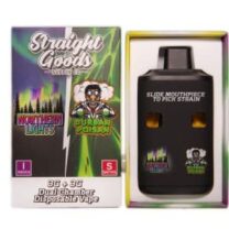 Straight Goods - Dual Chamber Vape - Northern Lights + Durban Poison (3 Grams + 3 Grams)