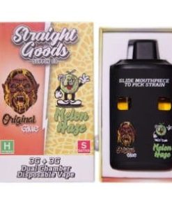 Straight Goods - Dual Chamber Vape - Original Glue + Melon Haze (3 Grams + 3 Grams)