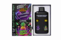 Buy Straight Goods - Dual Chamber Vape - Saskatoon Berries + Tripy Tropy (3 Grams + 3 Grams) at Kush Station Online Shop