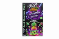 Buy Straight Goods - Dual Chamber Vape - Saskatoon Berries + Tripy Tropy (3 Grams + 3 Grams) at Kush Station Online Shop