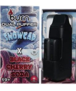 Burn Extracts - Dual 3 Gram Puffer – Snowcap x Black Cherry Soda (3 Grams + 3 Gram) - Image 3