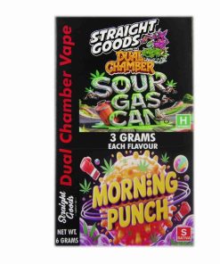 Buy Straight Goods - Dual Chamber Vape - Sour Gascan + Morning Punch (3 Grams + 3 Grams) at Kush Station Online Shop