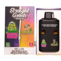 Straight Goods - Dual Chamber Vape - Sour Space Candy + Lemon-Ade (3 Grams + 3 Grams)