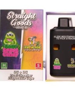 Straight Goods - Dual Chamber Vape - Sour Space Candy + Lemon-Ade (3 Grams + 3 Grams)