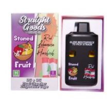 Straight Goods - Dual Chamber Vape - Stoned Fruit + Red Lebanese Hashish (3 Grams + 3 Grams)