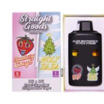 Straight Goods - Dual Chamber Vape - Strawberry Cough + Holy Zaza (3 Grams + 3 Grams)