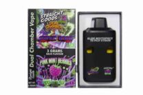 Buy Straight Goods - Dual Chamber Vape - Super Boof + Pink Mint Berries (3 Grams + 3 Grams) at Kush Station Online Shop