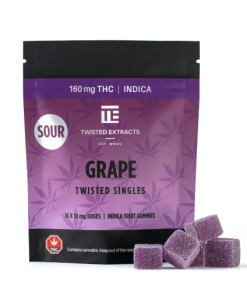 twisted single grape