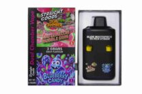 Buy Straight Goods - Dual Chamber Vape - Watermelon Bubblegum + Blueberry Candy (3 Grams + 3 Grams) at Kush Station Online Shop
